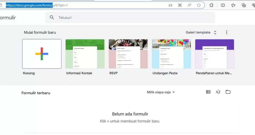 Cara Membuat Absensi Online dengan Google Form untuk Siswa