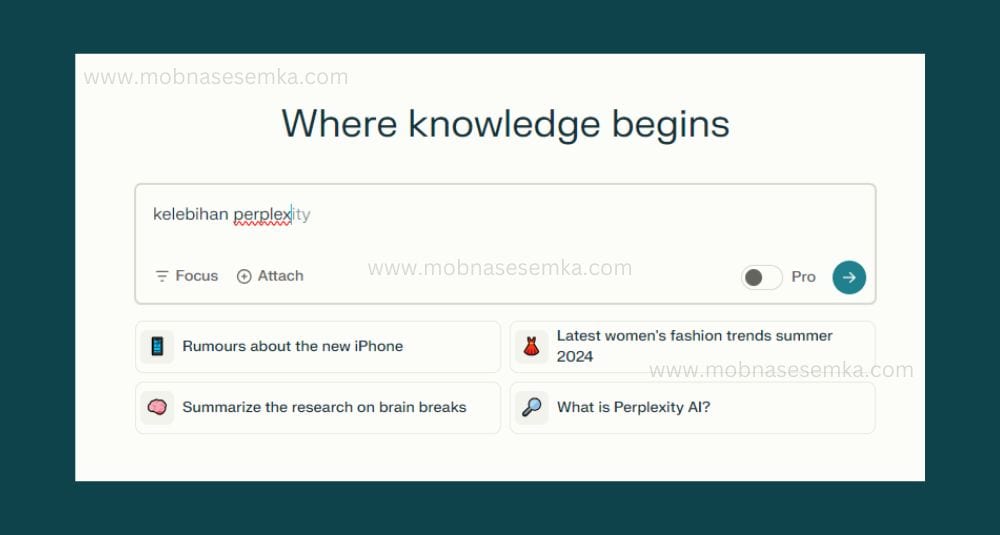 Salah satu keunggulan perplexity AI