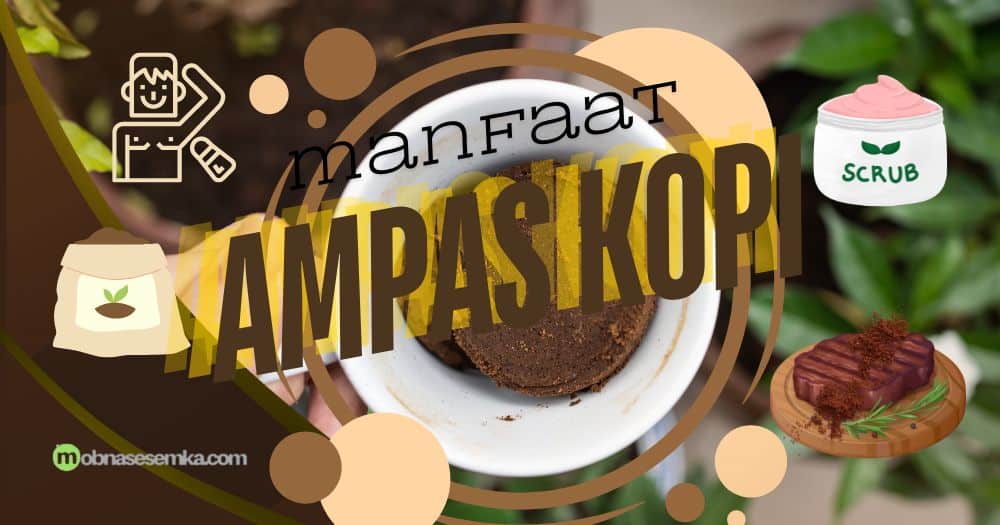 Ampas Kopi Jangan Dibuang, Kenali 15 Manfaatnya Yuk!