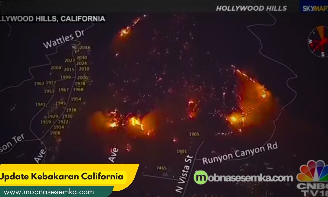 Update Kebakaran California